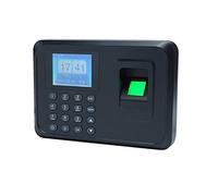 Reloj de Tiempo para Negocios, biométrico, Huella Digital, Tiempo de Empleado de Oficina, Asistencia, código de máquina, contraseña, DC5V, USB, Tarjeta U, Gran Capacidad de Almacenamiento de Datos