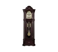 Reloj de tribuna de Suelo Reloj de pie de Madera Retro de Cuarzo, clásico, Hecho a Mano, Estilo Chino, de Madera Maciza, Retro, for Sala de Estar, Reloj Grande Reloj de salón