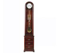 Reloj de tribuna de Suelo Relojes de pie con 2 cajones, Reloj de pie Retro, Reloj de pie pequeño for Sala de Estar, Reloj Retro Chino for el hogar Reloj de salón