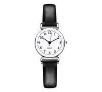 Reloj de Vestir Elegante para Mujer, Reloj con Correa de sintética, Caja de Inoxidable, Relojes con Esfera Digital, Reloj de Pulsera de Negocios para Mujer Gorro Fósil por por Relojes (A, One Size)