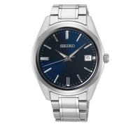 Reloj de vestir Seiko Conceptual Quartz esfera azul pulsera de acero para hom...