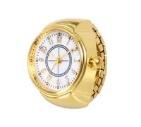 RELOJ DEL RING DEÑA - RELOJ DE FIÑA DE RAÑA VINTAGE | Reloj De Anuario Vintage | RELOJ DE COLICA DEÑA | Reloj analógico de anillo de dedo de cuarzo | Relojes De Dedo Analógico, Número de oro