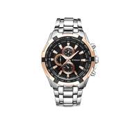 Reloj deportivo analógico de cuarzo CURREN 8023 de acero inoxidable para hombre