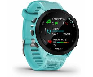 Reloj deportivo conectado - GARMIN - Forerunner 55 - Aqua (Verde agua)