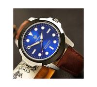 Reloj deportivo digital multifuncional para hombre 1357 (Bandeja azul con cinturón marrón)
