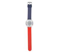 Reloj Deportivo Digital para Niños con Luz de 7 Colores y Función Resistente Al Agua hasta 50 M, Ideal para Niños Activos, Correa Suave y Material Duradero (Rojo Azul)