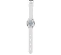 Reloj Deportivo Digital para Niños con Luz de 7 Colores y Función Resistente Al Agua hasta 50 M, Ideal para Niños Activos, Correa Suave y Material Duradero (White)
