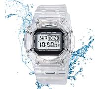 Reloj Deportivo Digital - Reloj Resistente Al Agua De 23x4,4x1,2 Cm | Relojes Digitales Con Luz LED | RelojDigital Con Luz LED Para Ciclismo, Natación, Camping, Correr De Noche, Exteriores, Interiore