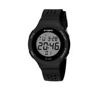 Reloj deportivo electrónico LED SYNOKE 67866, impermeable, transpirable y con correa de silicona porosa, para natación.