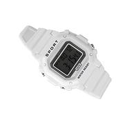 Reloj Deportivo, Elegante Reloj de Estudiante Resistente a la Abrasión Resistente Al Agua Digital para la Escuela (Blanco)