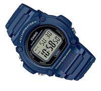 Reloj deportivo hombre Casio W219h-2A Luz LED Cronómetro alarma 50m Water Resist