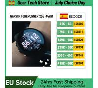 Reloj Deportivo Inteligente Garmin Forerunner 255 de 46 mm con NFC, 4 GB de RAM, Bluetooth, WIFI, Estilo Básico 255 Gray