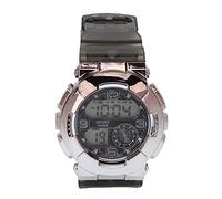 Reloj Deportivo, Pantalla Clara, Reloj Digital, Espejo de Resina, Esfera Redonda para Viajar y Actividades de Ocio (Rojo)