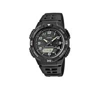 Reloj deportivo para hombre Casio SOLAR AQ-S800W-1B Hora Mundial Cronómetro 5 alarmas diarias correa de resina 100m resistente al agua
