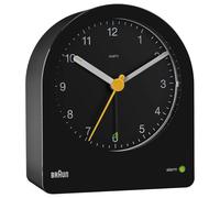 Reloj Despertador Analógico Clásico Braun BC22, Negro - BC22B