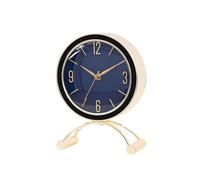 huanglyc-232 Reloj Despertador analógico, Relojes de Escritorio Sencillos, Modernos, for Sala de Estar, hogar, Reloj de Mesa Decorativo, Reloj de Escritorio silencioso Decoración de cabecera(Blue)