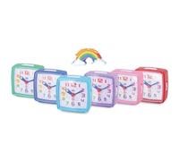 Reloj despertador analógico Trevi SL 3047 Plaza Colores surtidos Silencioso Batería AA