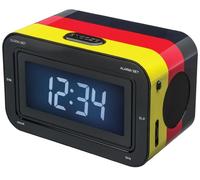 Reloj Despertador Bigben RR30 Alemania Doble Alarma Pantalla LCD Radio FM