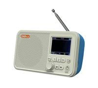Reloj despertador C10 con pantalla LCD a color de 2,4 pulgadas y radio FM Bluetooth