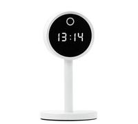 Reloj despertador con cámara HD 1080P, visión nocturna, detección de movimiento, portátil, para seguridad doméstica, vigilancia, wifi y
