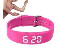 Reloj Despertador con Forma de Pulsera | Reloj como Temporizador silencioso portátil y portátil Despertador vibratorio Ajustable: para Dormir, Viajes, Mujeres, Hombres, Adultos, niñas, niños, PE