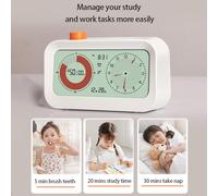 Reloj despertador con temporizador visual de productividad digital para niños Gestión del tiempo Ejercicio de yoga
