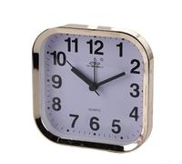 Reloj despertador cuadrado con mecanismo de segundo salto preciso y salida de audio fuerte para un despertar fiable (#1)