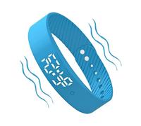 Reloj despertador de muñeca vibratorio, recordatorio de píldoras portátil con 3 alarmas diarias, alarma silenciosa para dormir pesado, reloj recordatorio de medicamentos, ideal para viajes, dormitorio