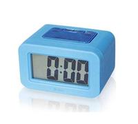 RELOJ DESPERTADOR DE SILICONA - AZUL