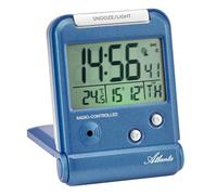 Reloj Despertador Digital De Viaje ATLANTA Azul 1806/5