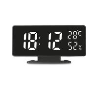Reloj Despertador Digital GreenBlue Termómetro Higrómetro Pantalla Grande GB395
