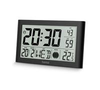 Reloj Despertador Digital Hama Martinique Negro Radiocontrolado