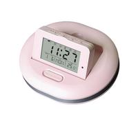 Reloj despertador digital - Reloj despertador vibratorio para sordos | Relojes con repetición, alarmas de vibración digitales, vibración ajustable para personas mayores y usuarios sordos, trabajadores