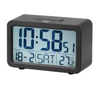 Reloj despertador digital Trevi SLD 3P60 Negro termómetro temporizador calendario retroiluminación