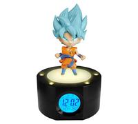 Reloj despertador LED Goku (Funciona con pilas, Multicolor)