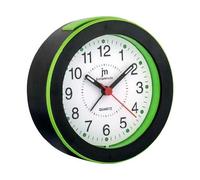 Reloj Despertador Lowell JA7061TV JUSTAMINUTE Verde Y Negro
