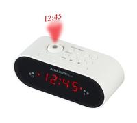 Reloj Despertador Majestic 109137 RS 137 Blanco