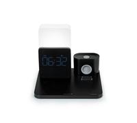 Reloj despertador mas estacion de carga 4 en 1 + luz thomson cl800i