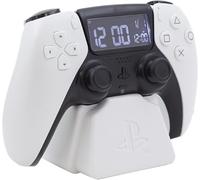 Reloj Despertador PlayStation Blanca PS5, Merchandising con Licencia Oficial