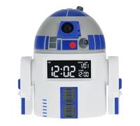 Reloj Despertador R2D2 - Producto Oficial Star Wars, con Sonidos de R2D2, decoración óptimoa para Fans de Star Wars con Temporizador de Despertar, Alimentado por USB