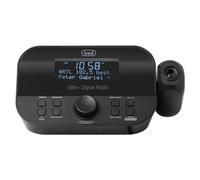 Reloj Despertador Trevi DAB+ Con Proyección Negra