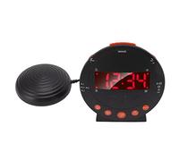 Reloj Despertador Vibrante ABS Reloj Despertador Digital Fuerte Super Shaker Reloj con Puerto de Carga USB para Personas Sordas o Mayores