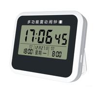Reloj despertador vibratorio con sonido fuerte de 110 dB y alarma dual