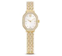 Reloj Dextera octagon, Fabricado en Suiza, Brazalete de metal, Tono dorado, Acabado tono oro OS