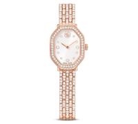 Reloj Dextera octagon, Fabricado en Suiza, Brazalete de metal, Tono oro rosa, Acabado tono oro rosa OS