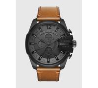Reloj Diesel Mega Chief DZ4463 de cuero marrón
