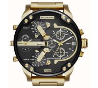 Diesel reloj mr. daddy 2.0 en tono dorado rf dz7333