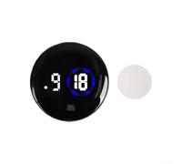 Reloj digital compacto con pantalla táctil con luz nocturna para scooter, bicicleta para ATV, carcasa de aleación resistente a las vibraciones (circular)