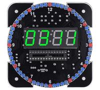 Reloj digital con control de luz y cronometraje preciso, perfecto para estudiantes y decoración de oficina, reloj de soldadura electrónico