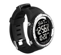 Reloj Digital de Hombres, Dual Movimiento Hombres Cronógrafo Mira la Moda Resistente a Las Aguas Negras para Casual